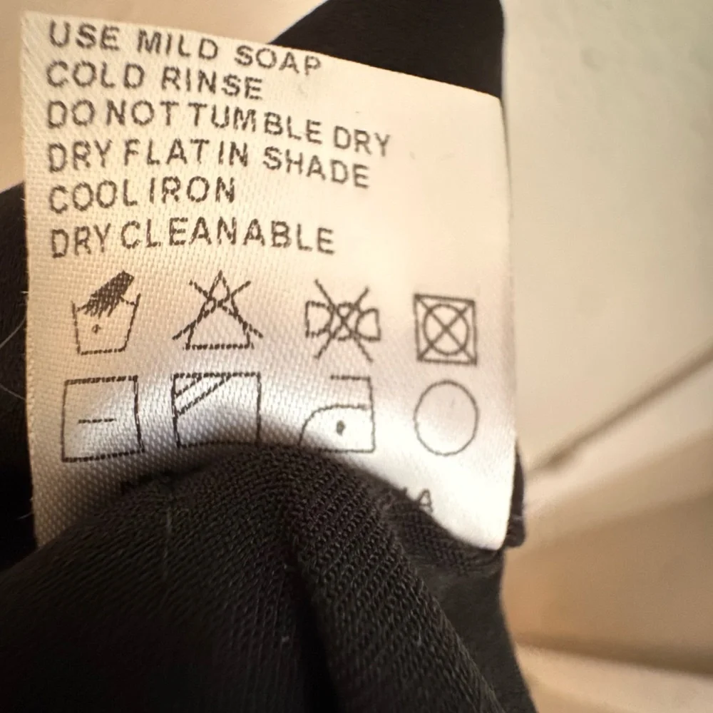 Shona Joy Black Draped Midi Dress Spaghetti Strap Formal Dress Size 8 Like New - Picture 8 of 8